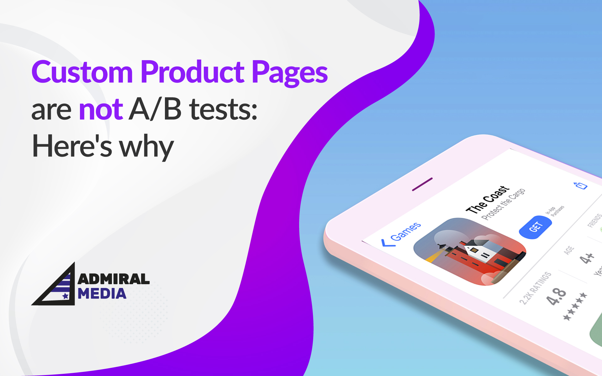 Custom Product Pages by Admiral Media