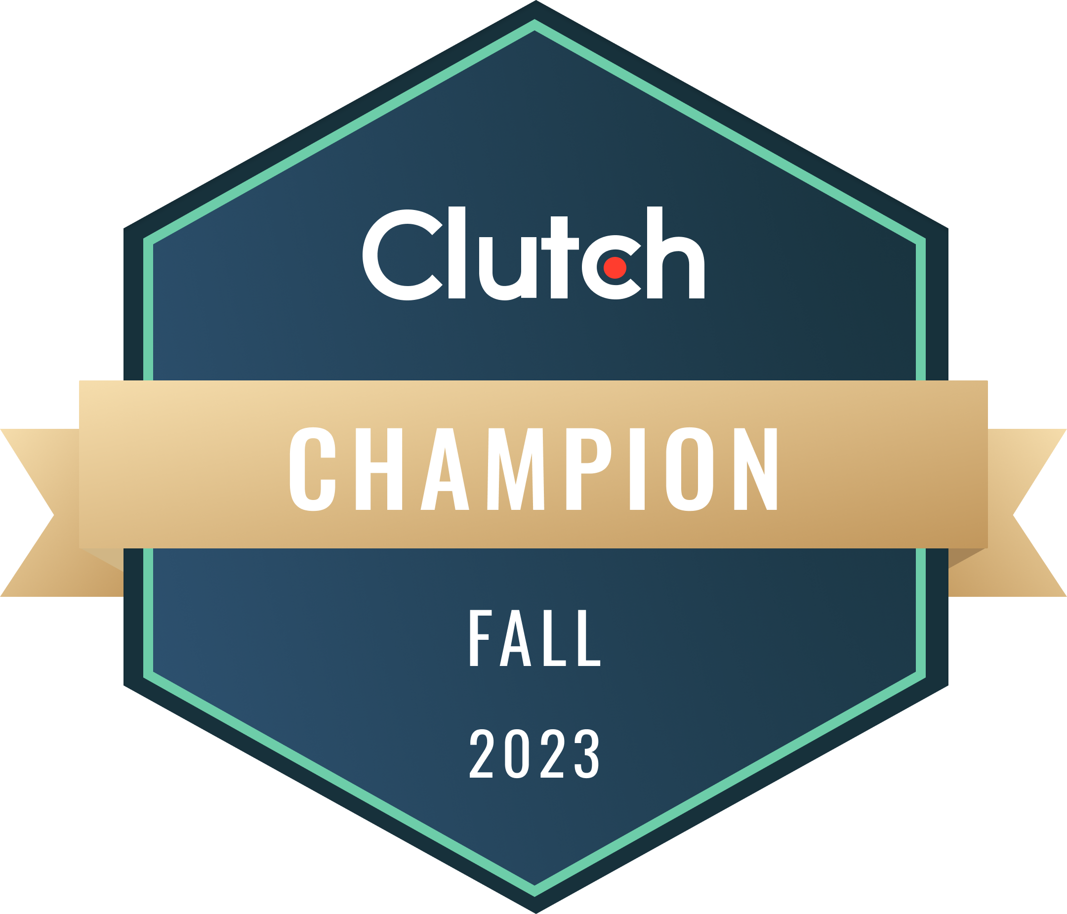 Clutch Champion award badge